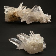 画像3: 【 一点もの 】 ゼッカデソーザ水晶 原石 クラスター 437g ブラジル・ゼッカデソーザ産 Zecadesouza Quartz 稀少石 浄化 天然石 パワーストーン カラーストーン (3)