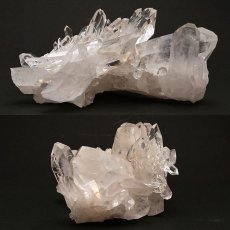 画像3: 【 一点もの 】 ゼッカデソーザ水晶 原石 クラスター 379g ブラジル・ゼッカデソーザ産 Zecadesouza Quartz 稀少石 浄化 天然石 パワーストーン カラーストーン (3)