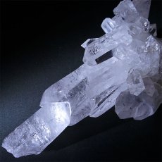 画像7: 【 一点もの 】 ゼッカデソーザ水晶 原石 クラスター 372g ブラジル・ゼッカデソーザ産 Zecadesouza Quartz 稀少石 浄化 天然石 パワーストーン カラーストーン (7)