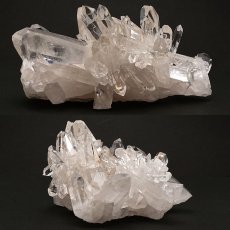 画像2: 【 一点もの 】 ゼッカデソーザ水晶 原石 クラスター 379g ブラジル・ゼッカデソーザ産 Zecadesouza Quartz 稀少石 浄化 天然石 パワーストーン カラーストーン (2)