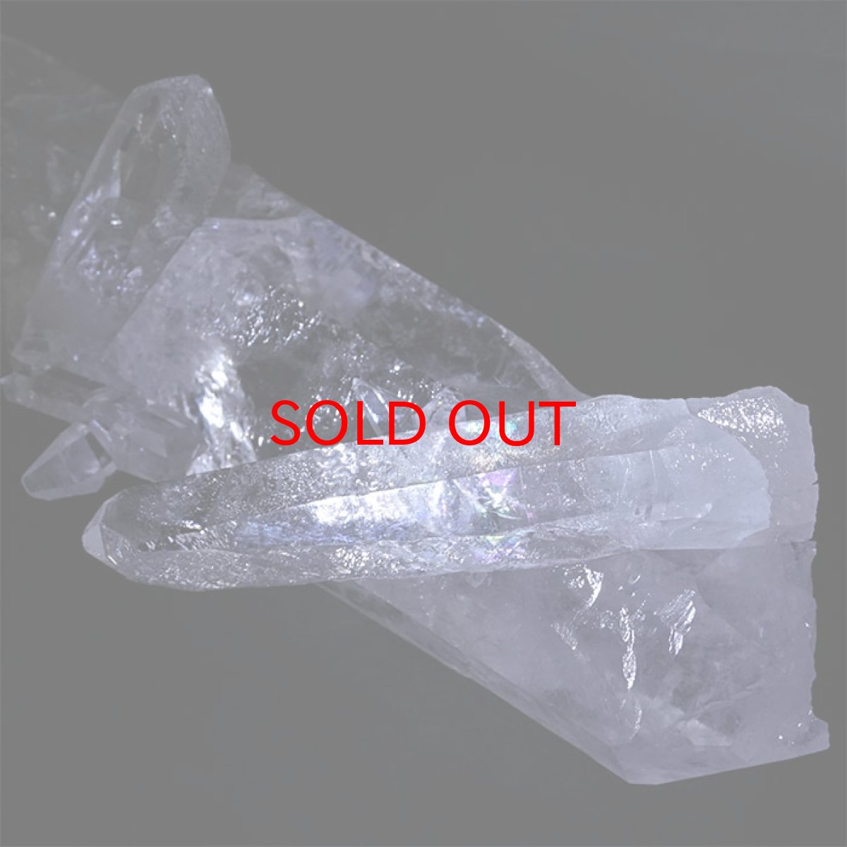 画像4: 【 一点もの 】 ゼッカデソーザ水晶 原石 クラスター 340g ブラジル・ゼッカデソーザ産 Zecadesouza Quartz 稀少石 浄化 天然石 パワーストーン カラーストーン (4)