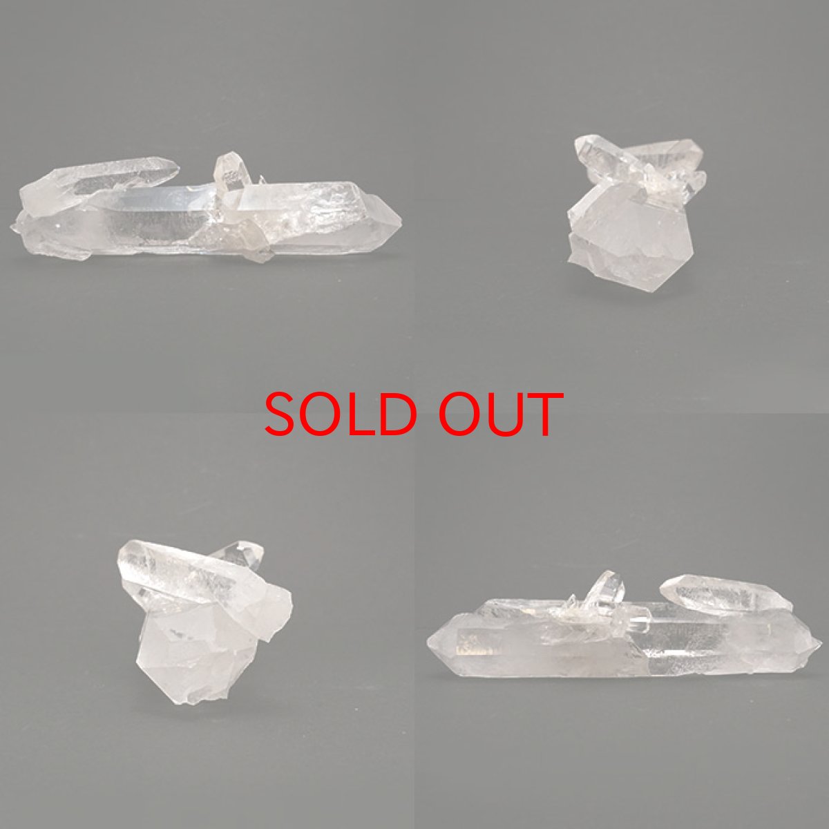 画像2: 【 一点もの 】 ゼッカデソーザ水晶 原石 クラスター 340g ブラジル・ゼッカデソーザ産 Zecadesouza Quartz 稀少石 浄化 天然石 パワーストーン カラーストーン (2)