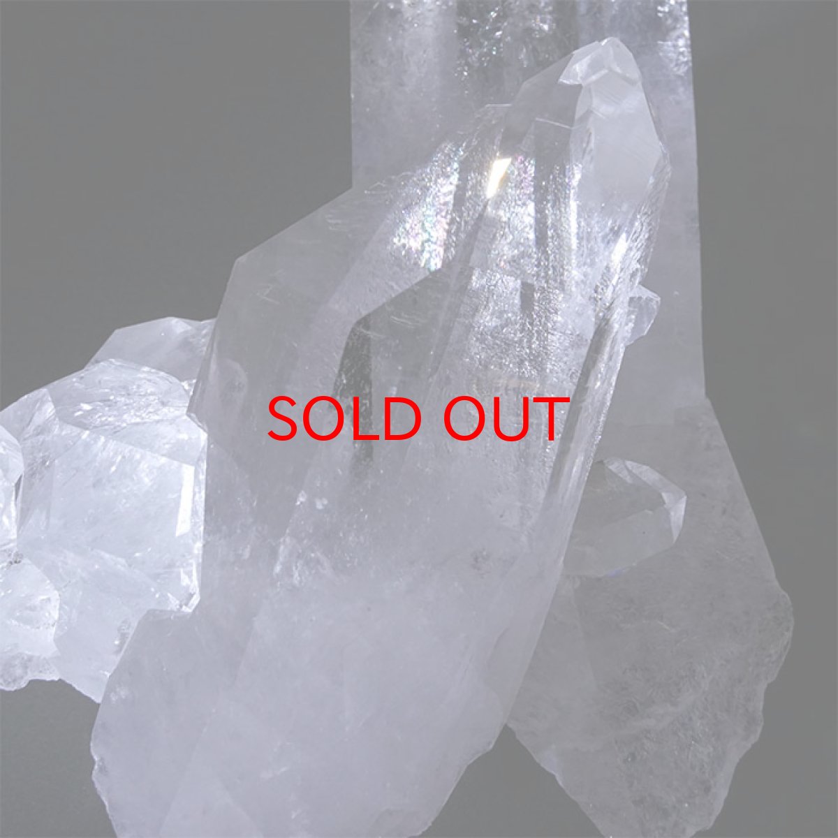 画像4: 【 一点もの 】 ゼッカデソーザ水晶 原石 クラスター 320g ブラジル・ゼッカデソーザ産 Zecadesouza Quartz 稀少石 浄化 天然石 パワーストーン カラーストーン (4)