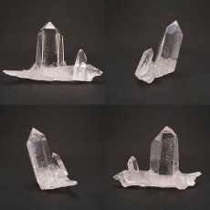 画像2: 【 一点もの 】 ゼッカデソーザ水晶 原石 クラスター 89g ブラジル・ゼッカデソーザ産 Zecadesouza Quartz 稀少石 浄化 天然石 パワーストーン カラーストーン (2)