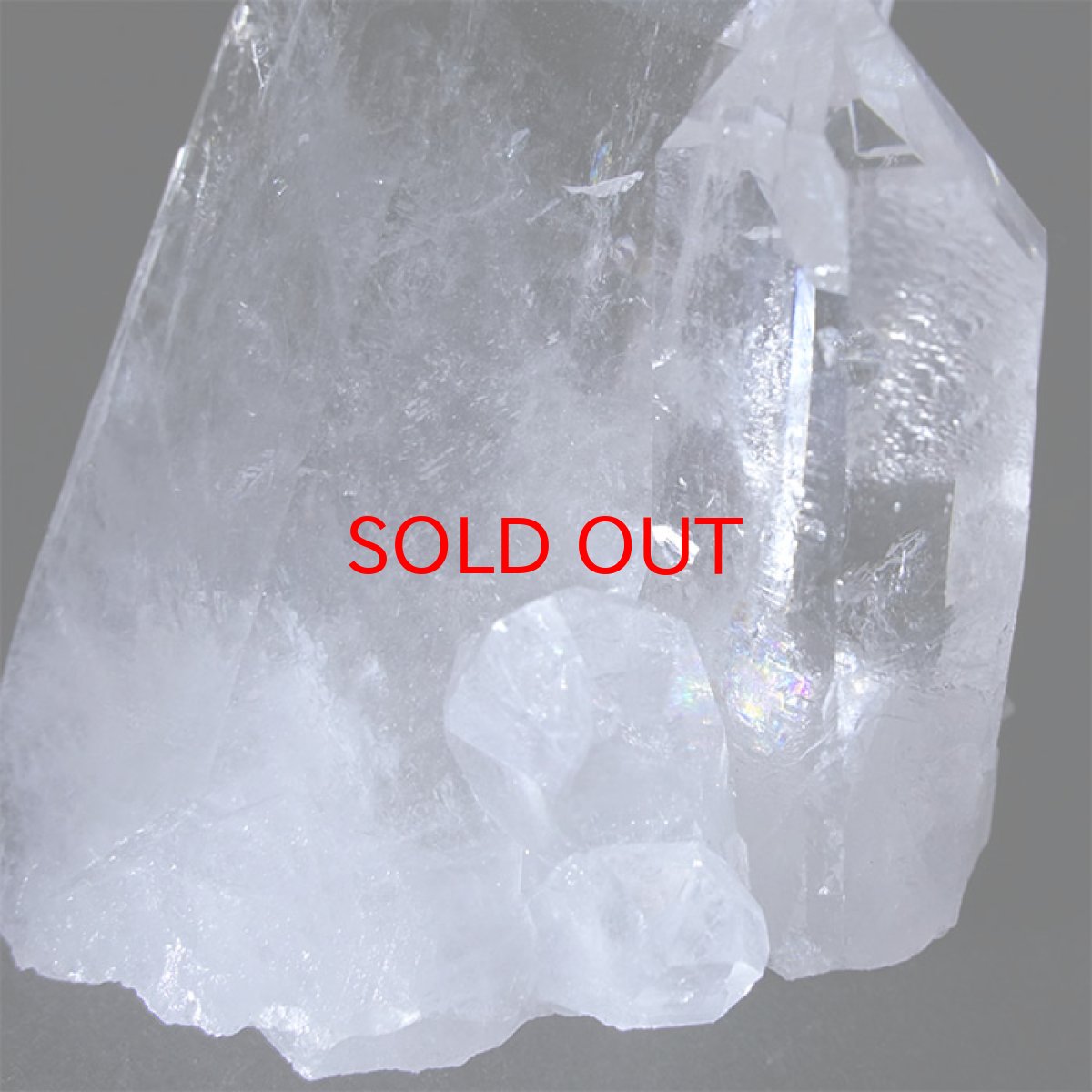 画像4: 【 一点もの 】 ゼッカデソーザ水晶 原石 クラスター 253g ブラジル・ゼッカデソーザ産 Zecadesouza Quartz 稀少石 浄化 天然石 パワーストーン カラーストーン (4)