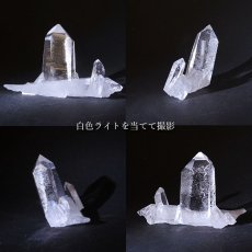 画像3: 【 一点もの 】 ゼッカデソーザ水晶 原石 クラスター 89g ブラジル・ゼッカデソーザ産 Zecadesouza Quartz 稀少石 浄化 天然石 パワーストーン カラーストーン (3)