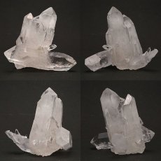 画像2: 【 一点もの 】 ゼッカデソーザ水晶 原石 クラスター 265g ブラジル・ゼッカデソーザ産 Zecadesouza Quartz 稀少石 浄化 天然石 パワーストーン カラーストーン (2)