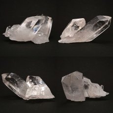 画像2: 【 一点もの 】 ゼッカデソーザ水晶 原石 クラスター 320g ブラジル・ゼッカデソーザ産 Zecadesouza Quartz 稀少石 浄化 天然石 パワーストーン カラーストーン (2)