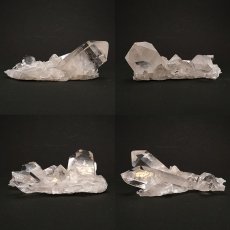 画像2: 【 一点もの 】 ゼッカデソーザ水晶 原石 クラスター 328g ブラジル・ゼッカデソーザ産 Zecadesouza Quartz 稀少石 浄化 天然石 パワーストーン カラーストーン (2)