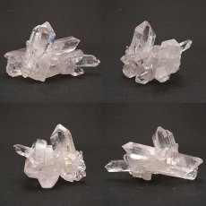 画像2: 【 一点もの 】 ゼッカデソーザ水晶 原石 クラスター 109g ブラジル・ゼッカデソーザ産 Zecadesouza Quartz 稀少石 浄化 天然石 パワーストーン カラーストーン (2)