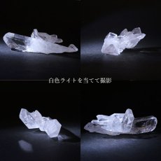 画像3: 【 一点もの 】 ゼッカデソーザ水晶 原石 クラスター 125g ブラジル・ゼッカデソーザ産 Zecadesouza Quartz 稀少石 浄化 天然石 パワーストーン カラーストーン (3)