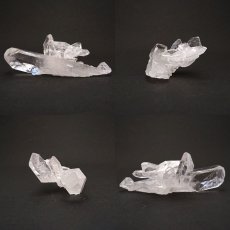 画像2: 【 一点もの 】 ゼッカデソーザ水晶 原石 クラスター 125g ブラジル・ゼッカデソーザ産 Zecadesouza Quartz 稀少石 浄化 天然石 パワーストーン カラーストーン (2)