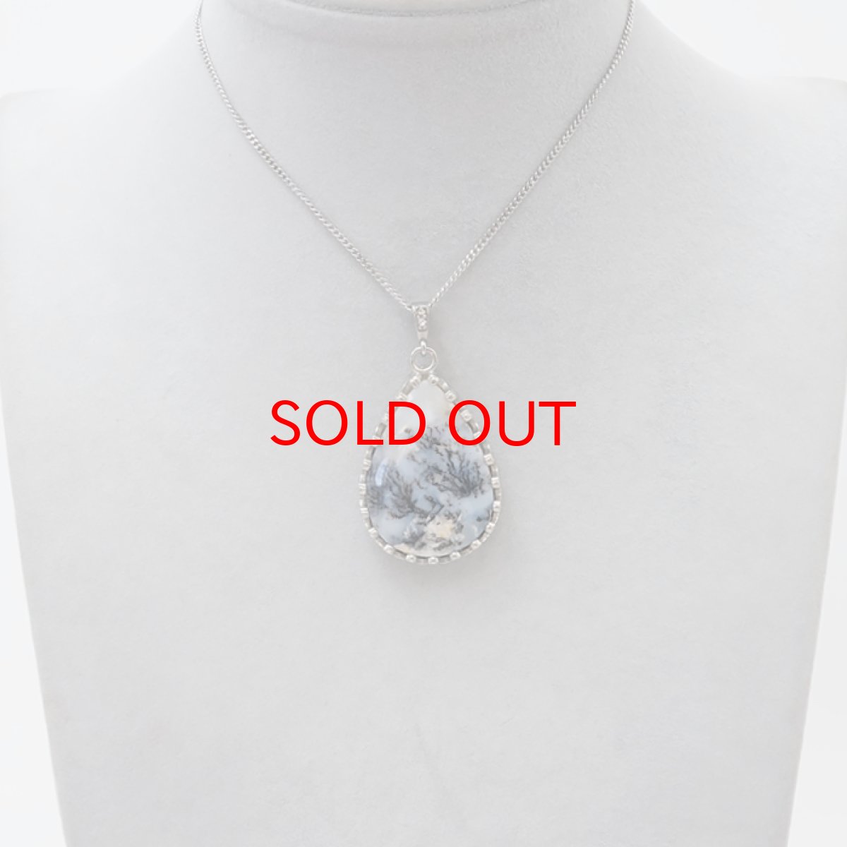 画像4: 【 一点もの 】 デンドリチックアゲート ペンダントトップ ブラジル産 ドロップ デンドリティック 日本製 自社製 天然石 パワーストーン カラーストーン (4)