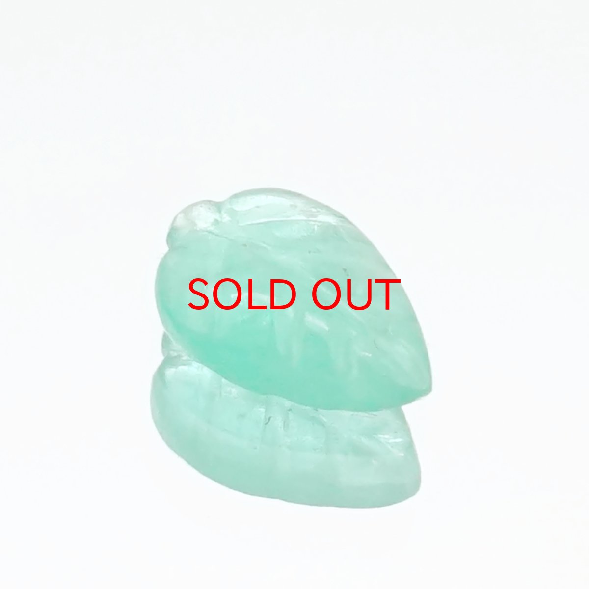 画像3: 【 一点もの 】 エメラルド ルース 0.55ct リーフ型 コロンビア産 チボール鉱山 緑柱石 5月誕生石 裸石 天然石 パワーストーン カラーストーン (3)