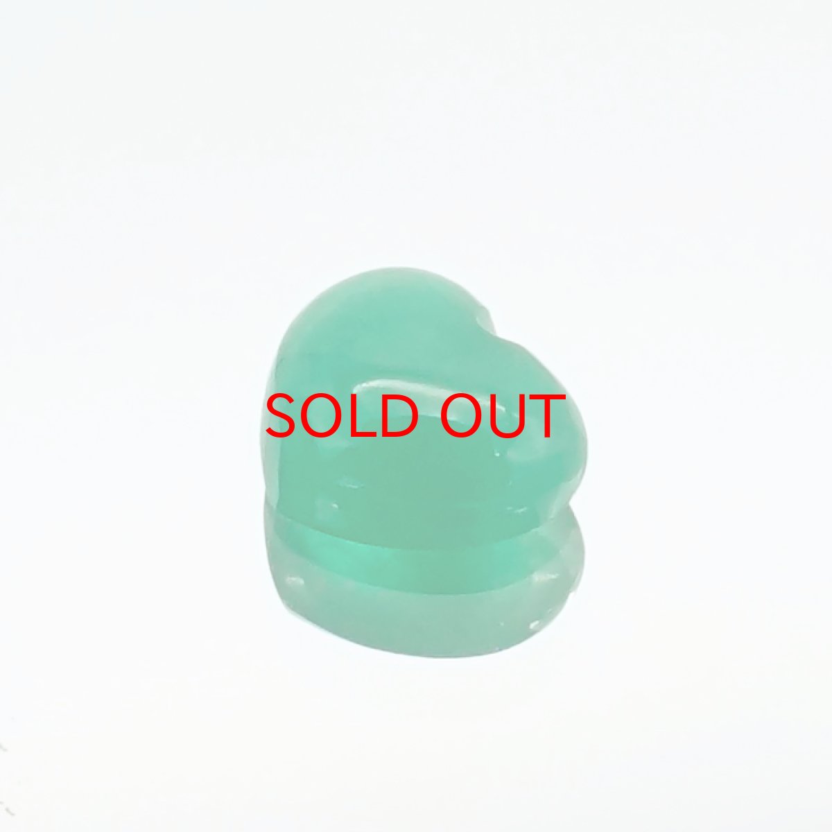 画像3: 【 一点もの 】 エメラルド ルース 0.6ct ハート型 コロンビア産 チボール鉱山 緑柱石 5月誕生石 裸石 天然石 パワーストーン カラーストーン (3)