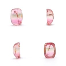 画像2: バイカラートルマリン ルース 1.01ct ブラジル産 スクエア 【 一点物 】 Bicolor Tourmaline 裸石 10月誕生石 電気石 ピンク ブルー 天然石 パワーストーン カラーストーン (2)