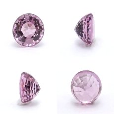 画像2: パープルスピネル ルース 0.84ct ミャンマー産 ラウンドカット【 一点物 】 purple spinel 8月誕生石 天然石 パワーストーン カラーストーン (2)