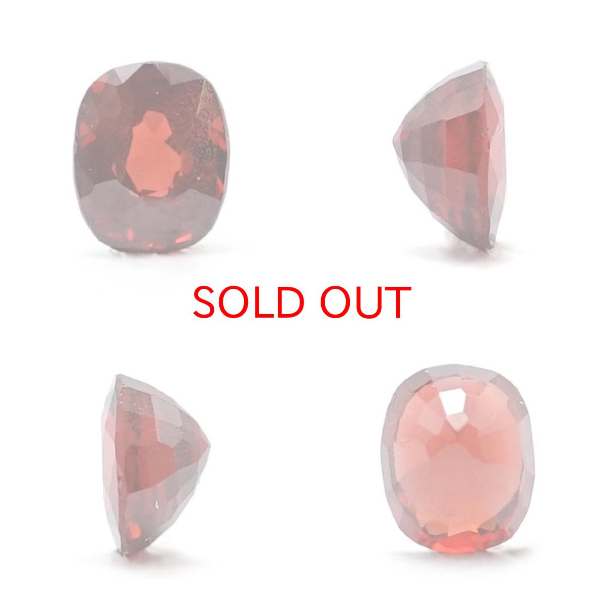 画像2: 【SALE20%OFF】 レッドスピネル ルース 0.56ct ミャンマー産 オーバルカット【 一点物 】 red spinel 8月誕生石 天然石 パワーストーン カラーストーン (2)