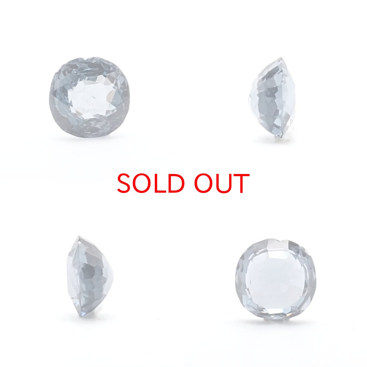 画像2: ブルースピネル ルース 0.42ct ミャンマー産 ラウンドカット【 一点物 】 blue spinel 8月誕生石 天然石 パワーストーン カラーストーン (2)