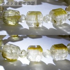 画像3: 【 一点もの 】 ウォーターメロントルマリン 10×8mm ブレスレット スクエアカット ブラジル産 Tourmaline デザインブレスレット トルマリン お守り 浄化 天然石 パワーストーン カラーストーン (3)