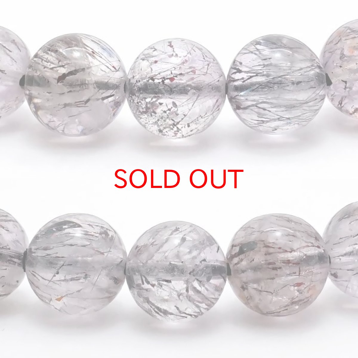 画像2: 【 一点もの 】 花火スーパーセブン 8mm ブレスレット ブラジル産 Hanabi super seven スーパーセブン お守り 浄化 天然石 パワーストーン カラーストーン (2)