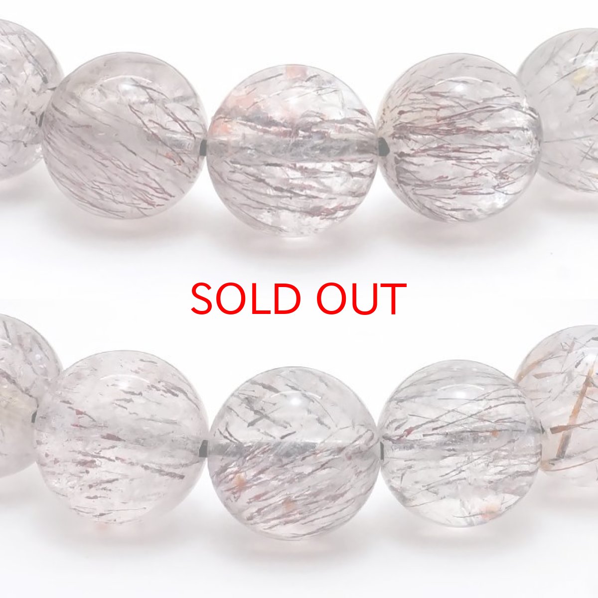 画像2: 【 一点もの 】 花火スーパーセブン 9mm ブレスレット ブラジル産 Hanabi super seven スーパーセブン お守り 浄化 天然石 パワーストーン カラーストーン (2)