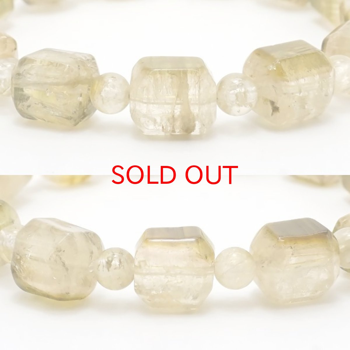 画像2: 【 一点もの 】 ウォーターメロントルマリン 10×8mm ブレスレット スクエアカット ブラジル産 Tourmaline デザインブレスレット トルマリン お守り 浄化 天然石 パワーストーン カラーストーン (2)