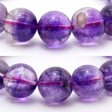 画像2: 【 一点もの 】 アメジストスーパーセブン 12mm ブレスレット ブラジル産 Amethyst super seven スーパーセブン お守り 浄化 天然石 パワーストーン カラーストーン (2)