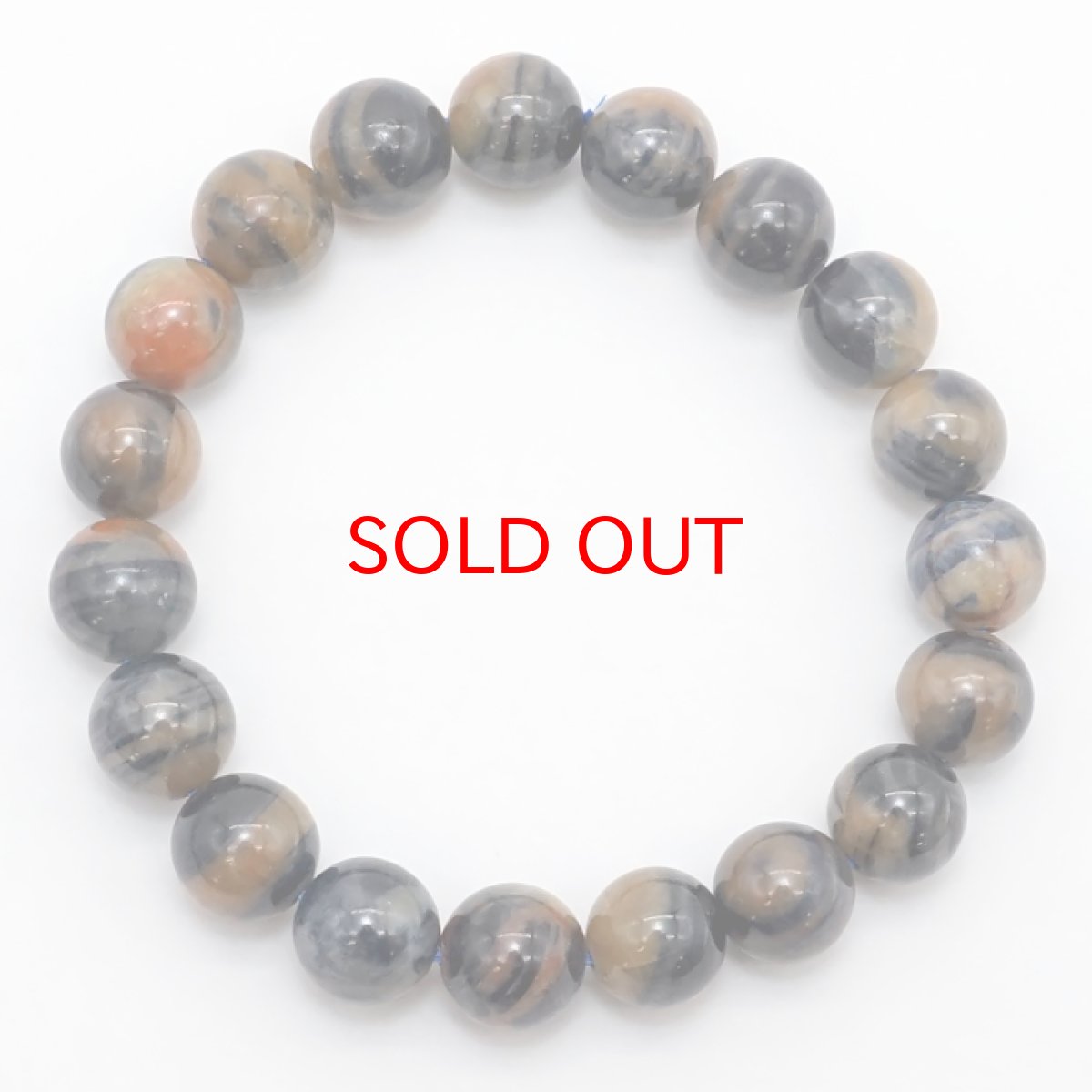 画像3: 【 一点もの 】 バイカラーサファイア 10mm ブレスレット スリランカ産 Bicolor sapphire サファイア 9月誕生石 お守り 浄化 天然石 パワーストーン カラーストーン (3)