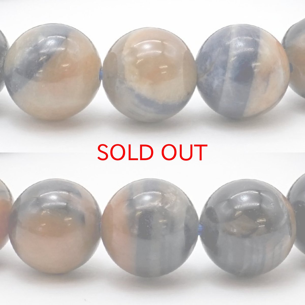 画像2: 【 一点もの 】 バイカラーサファイア 10mm ブレスレット スリランカ産 Bicolor sapphire サファイア 9月誕生石 お守り 浄化 天然石 パワーストーン カラーストーン (2)