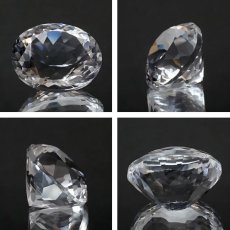 画像2: ペタライト ルース 約10.60ct オーバルカット ブラジル産 【 一点もの 】 葉長石 Petalite 裸石 鉱物 浄化 お守り 天然石 パワーストーン カラーストーン (2)