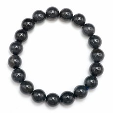 画像4: 【 一点もの 】 ブルーブラックルチル 10mm ブレスレット ブラジル産 Blue black rutile 藍ルチル お守り 浄化 天然石 パワーストーン カラーストーン (4)