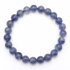 画像7: 【 一点もの 】 アイオライトムーンストーン 8mm ブレスレット スリランカ産 Iolite moonstone アイオライト お守り 浄化 天然石 パワーストーン カラーストーン (7)