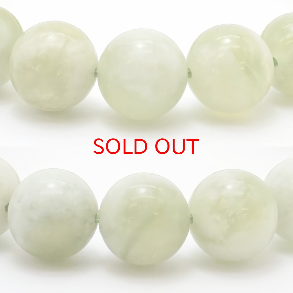 画像2: 【 一点もの 】 エンジェルフェザーサーペンティン 10mm ブレスレット 中国産 Serpentine サーペンティン お守り 浄化 天然石 パワーストーン カラーストーン (2)