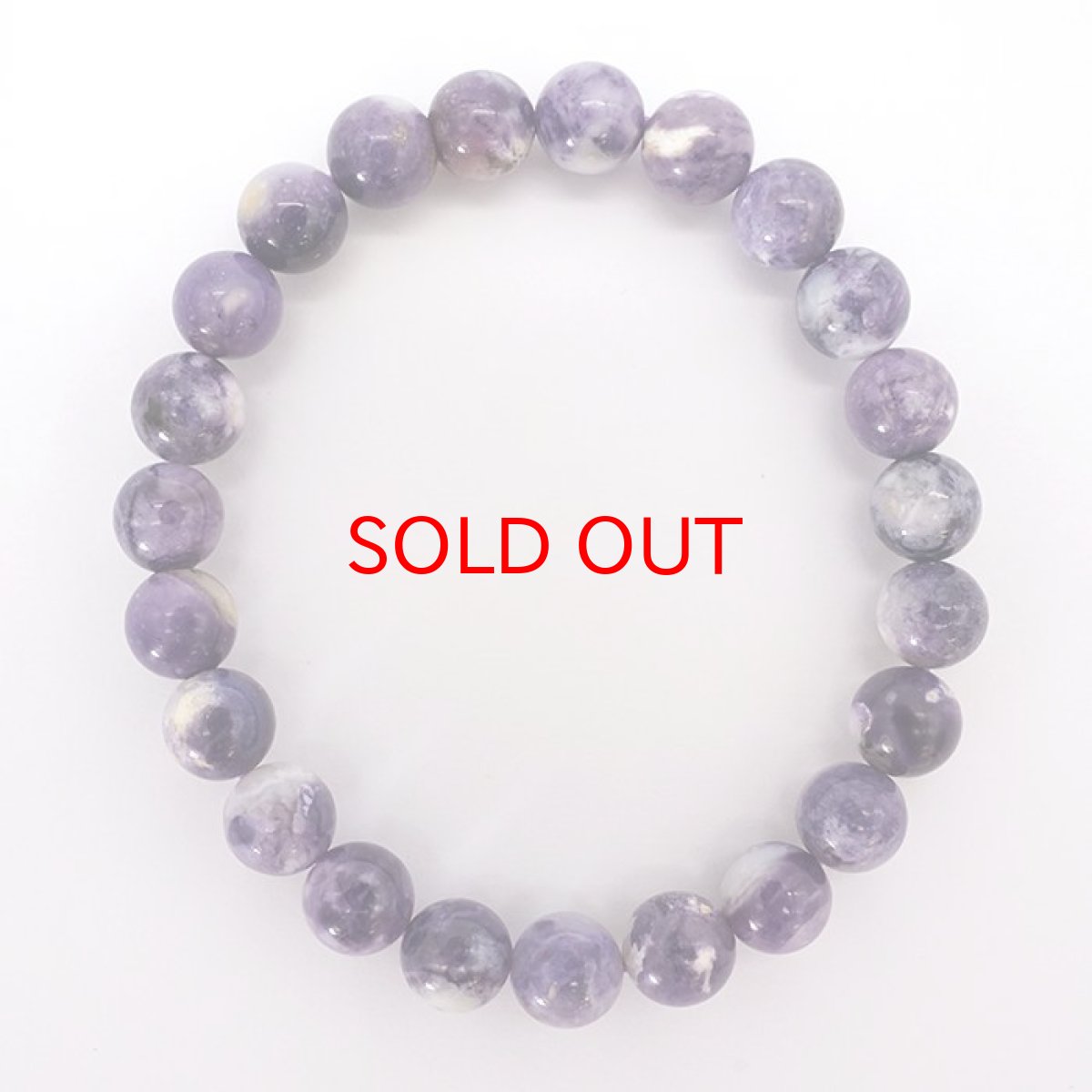 画像3: 【一点もの】 ティファニーストーン ブレスレット 8mm アメリカ産 Tiffany Stone 天然石 パワーストーン カラーストーン (3)