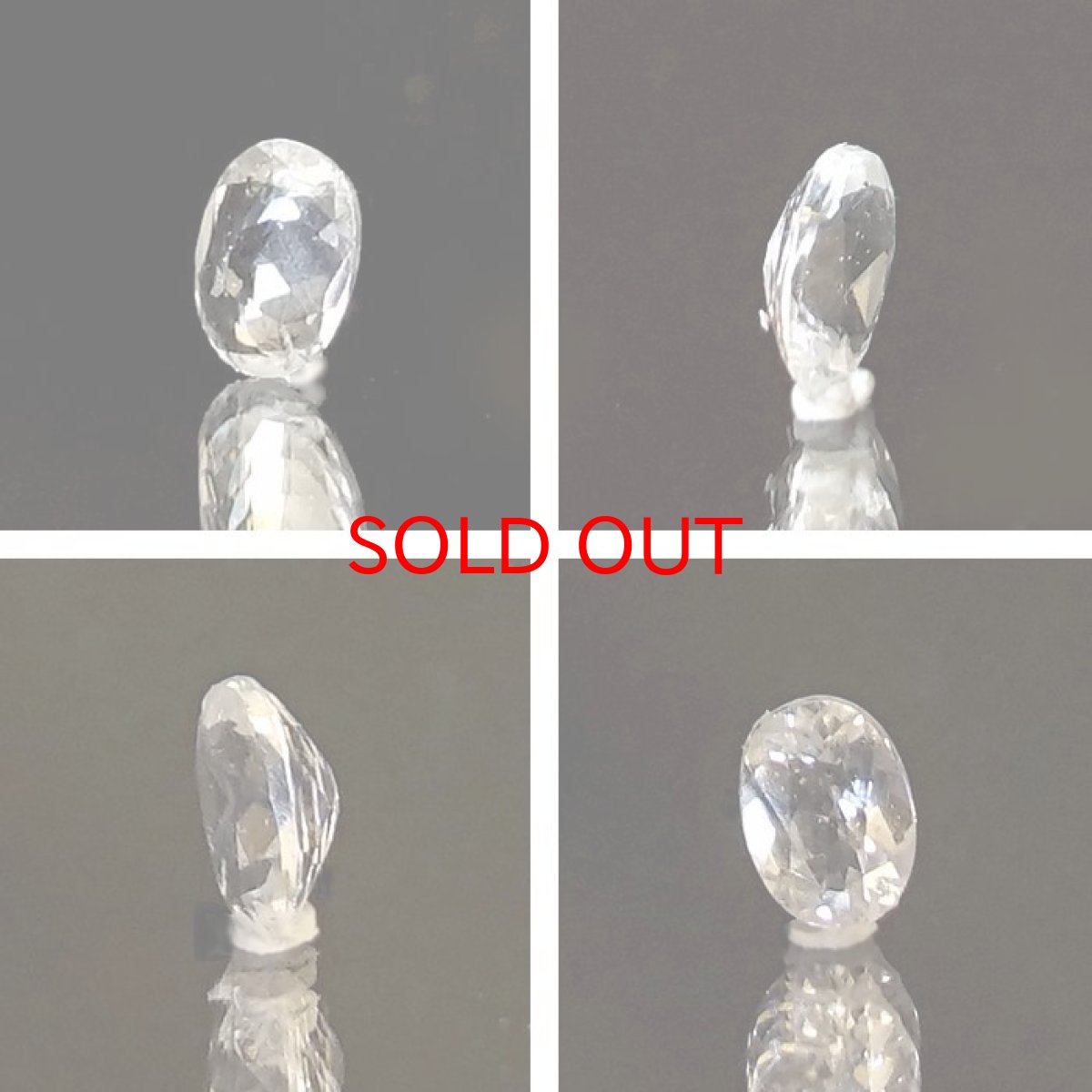 画像2: フェナカイト ルース 約0.20ct オーバルカット ロシア マリシェボ産 【 一点もの 】 フェナス石 Phenakite 希少石 レア 誕生石 裸石 鉱物 浄化 お守り 天然石 パワーストーン カラーストーン (2)