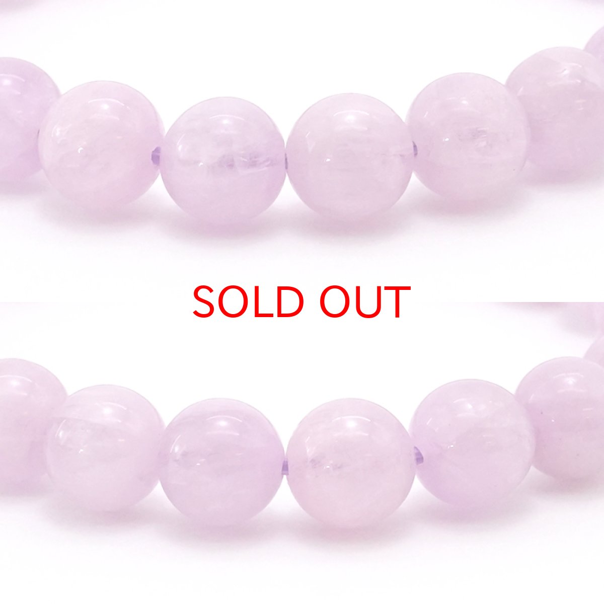 画像2: 【一点もの】 ピンククンツァイト ブレスレット 8mm ブラジル産 Pink Kunzite 天然石 パワーストーン カラーストーン (2)