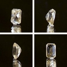 画像2: フェナカイト ルース 約0.40ct シザースカット ロシア マリシェボ産 【 一点もの 】 フェナス石 Phenakite 希少石 レア 誕生石 裸石 鉱物 浄化 お守り 天然石 パワーストーン カラーストーン (2)