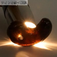 画像7: 【 一点もの 】 山梨黒平水晶 勾玉 38mm 黒 山梨県産 黒平鉱山 日本製 国産水晶 黒平 稀少価値 日本銘石 お守り パワーストーン 天然石 カラーストーン 【 正規販売店 】 (7)