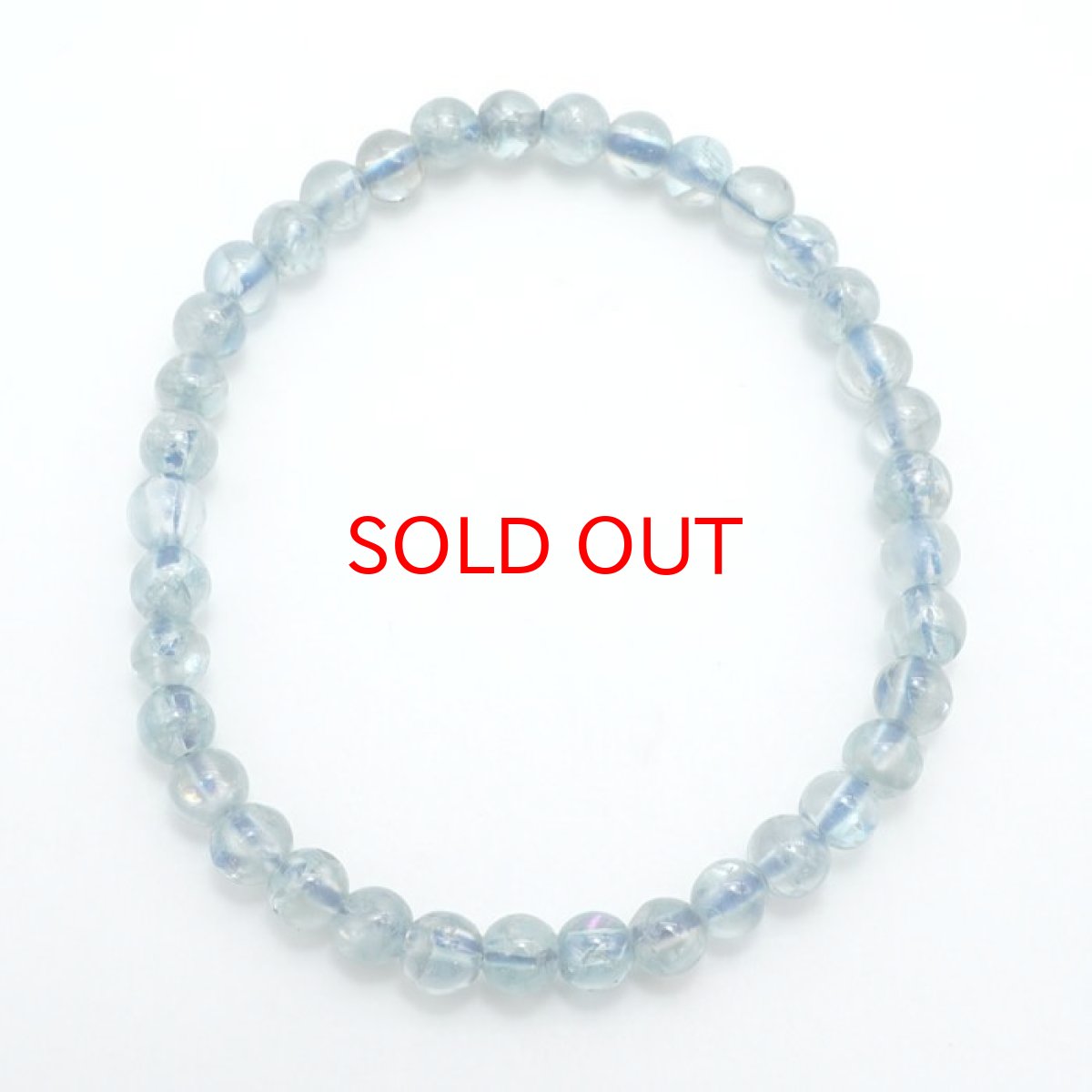 画像3: ブルージルコン ブレスレット カンボジア産 5.5mm Blue Zircon 【 一点もの 】 ジルコン 12月誕生石 天然石 パワーストーン カラーストーン (3)