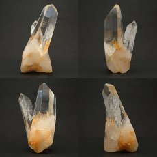 画像2: 【 一点もの 】 レムリアンシード 水晶 原石 クラスター 295.8g コロンビア産 Lemurian Seed 稀少石 浄化 天然石 パワーストーン カラーストーン (2)