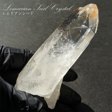 画像1: 【 一点もの 】 レムリアンシード 水晶 原石 ポイント 92.1g コロンビア産 Lemurian Seed 稀少石 浄化 天然石 パワーストーン カラーストーン (1)