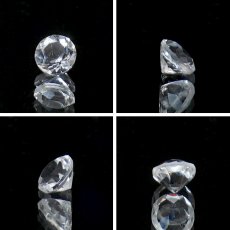 画像2: ペタライト ルース 約0.2ct ラウンドカット ブラジル産 葉長石 Petalite 裸石 鉱物 浄化 お守り 天然石 パワーストーン カラーストーン (2)