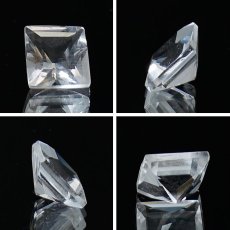 画像2: ペタライト ルース 約1.05ct スクエアカット ブラジル産 葉長石 Petalite 裸石 鉱物 浄化 お守り 天然石 パワーストーン カラーストーン (2)