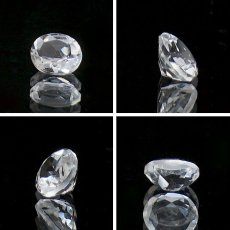 画像2: ペタライト ルース 約0.3ct オーバルカット ブラジル産 葉長石 Petalite 裸石 鉱物 浄化 お守り 天然石 パワーストーン カラーストーン (2)