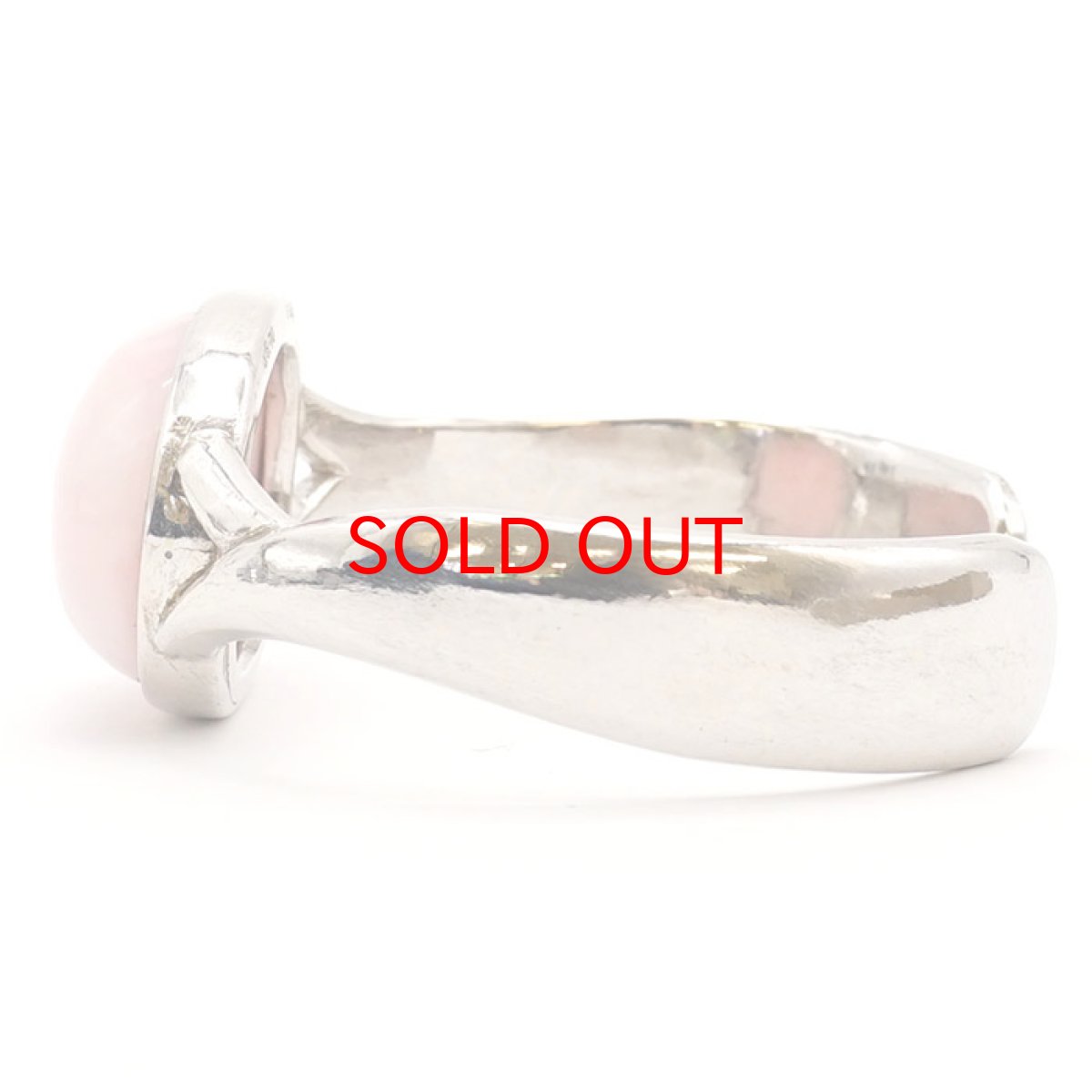 画像5: 【弊社オリジナルデザイン】ピンクオパール シルバーバングル ブレスレット デザインA 日本製 SV925 【一点物】 証明書つき 天然石 パワーストーン カラーストーン (5)