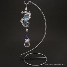 画像5: 【数量限定】高品質【プリズムクリスタル仕様】 昇り龍サンキャッチャー 極み シルバー 《台付き》 ドラゴン DRAGON 日本製 正月 新年 飾り物 縁起物 インテリア 開運 雑貨 窓 風水 太陽光 ラッキーカラー 風水 開運 ギフト プレゼント キラキラ (5)