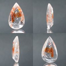 画像2: 【 1点物 】オーロラインクォーツ ルース 5.0ct Aurora In Quartz リモナイト ヘマタイト 天然石 パワーストーン 浄化 お守り カラーストーン (2)