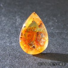 画像3: 【 1点物 】オーロラインクォーツ ルース 4.5ct Aurora In Quartz リモナイト ヘマタイト 天然石 パワーストーン 浄化 お守り カラーストーン (3)