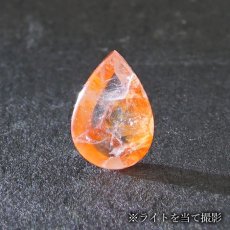 画像3: 【 1点物 】オーロラインクォーツ ルース 1.5ct Aurora In Quartz リモナイト ヘマタイト 天然石 パワーストーン 浄化 お守り カラーストーン (3)